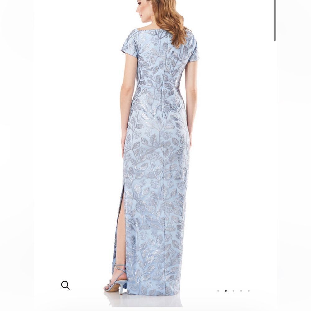 Js Collections Julia Cap Sleeve Sequin Column Gow… - image 5